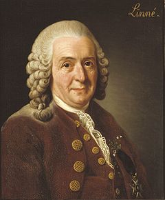 Creationist Carl Linnaeus, father of taxonomy, 1707-1778