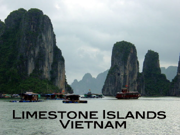 Limestone Islands, Ha Long Bay, Vietnam