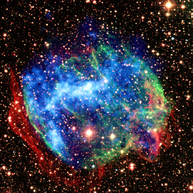 NASA Supernova photo & story: "just a few thousand years ago" 