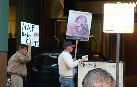 ARTL members at the front door of the Westin