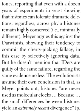 histone excerpt... click for Bob's full review of Darwin's Doubt in the CRSQ