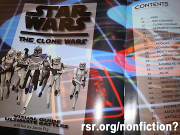 Libraries putting Star Wars in nonfiction section.