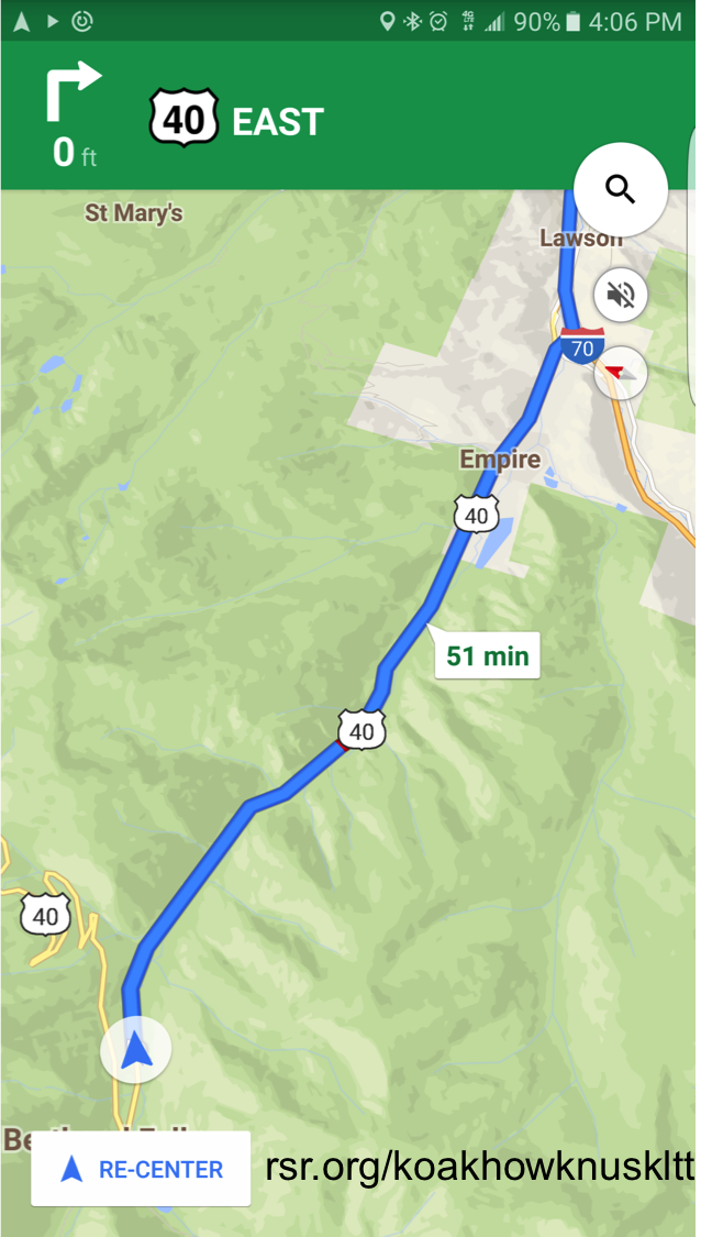 KLTT Reception Test vs. KOA/KNUS/KLTT in Berthoud, Colorado